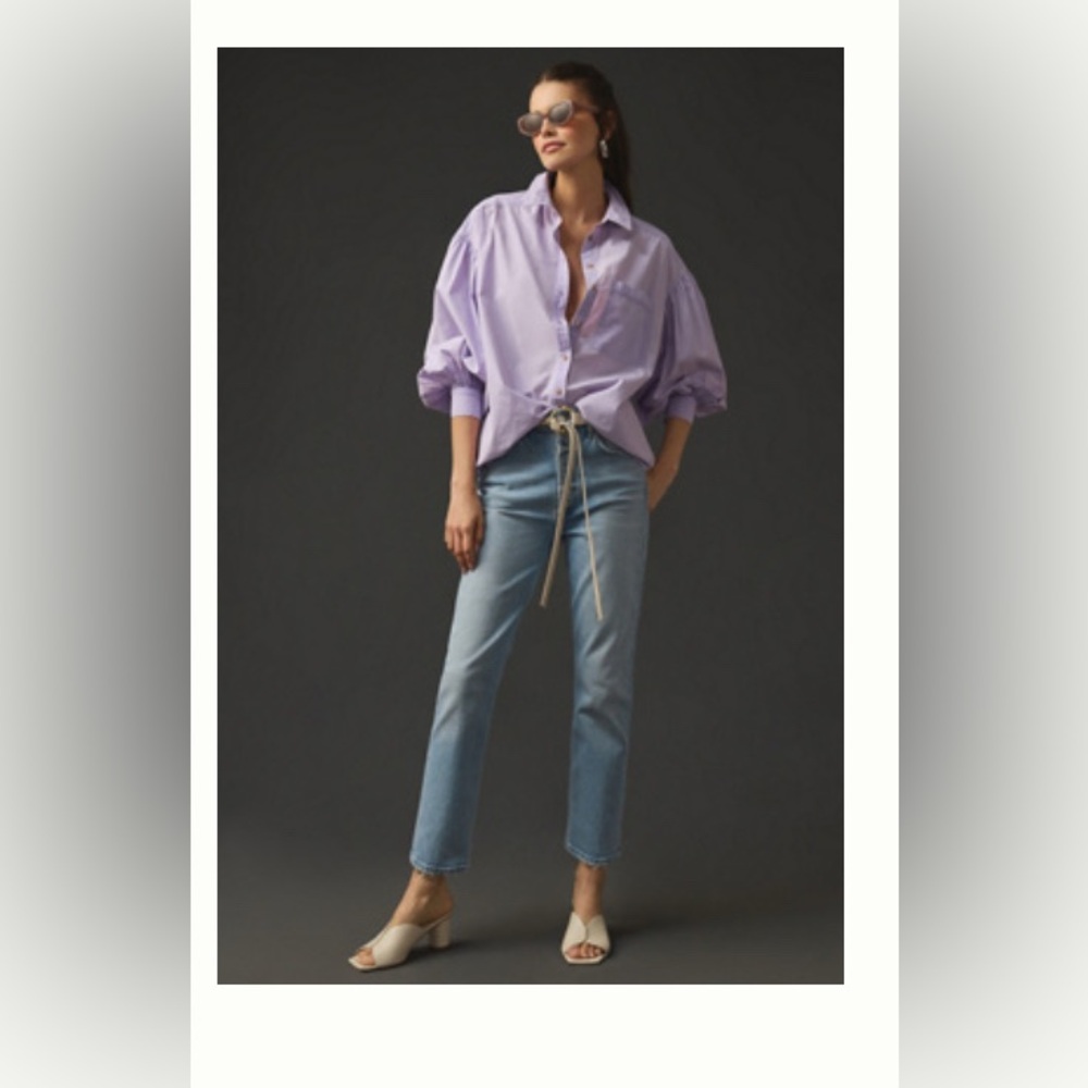 Agolde Riley High Rise Crop Jean